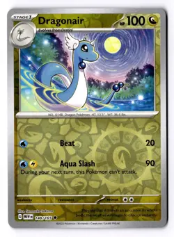 Dragonair 148/165 Reverse Holo Pokemon SV: Scarlet & Violet 151 NM - Image 1