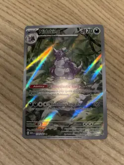 Nidoking 174/165 Sv: Scarlet & Violet 151 Holo Minty Copy Pokemon Card - Image 2