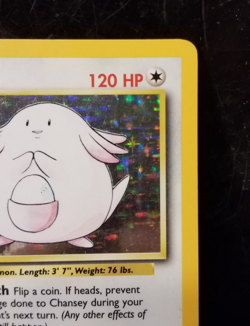 Pokemon TCG Chansey Base Set 2 Holo Unlimited Rare Card 3/130 MP/HP - Image 3