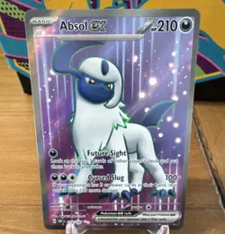 Pokemon Absol ex 214/197 SV03 Obsidian Flames Ultra Rare Holo EX 210 HP - Image 1