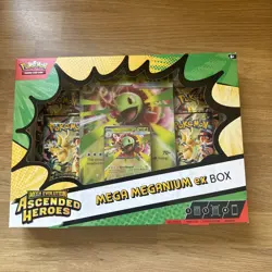 Pokemon Mega Evolution Ascended Heroes - Mega Meganium ex Box - Sealed TCG - Image 1