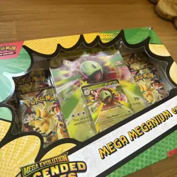 Pokemon Mega Evolution Ascended Heroes - Mega Meganium ex Box - Sealed TCG - Image 2