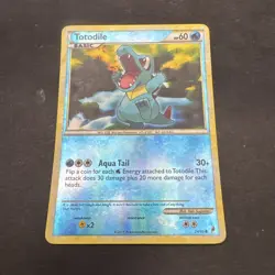 Pokemon Totodile Reverse Holo 74/95 CL Call of Legends MP - Image 1