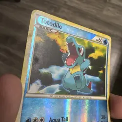 Pokemon Totodile Reverse Holo 74/95 CL Call of Legends MP - Image 4