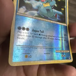 Pokemon Totodile Reverse Holo 74/95 CL Call of Legends MP - Image 5