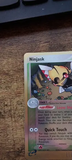 Ninjask Reverse Holo - Ex Dragon set (DR) 18/97 - E-Reader Pokemon TCG - Image 4
