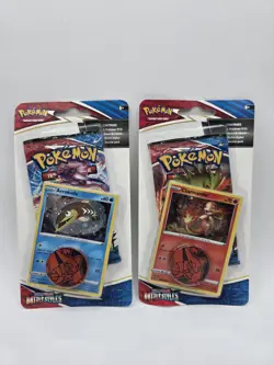 Pokemon: Battle Styles Blister Pack- Charmander & Arrokuda -NEW/SEALED- (x2) 🔥 - Image 1