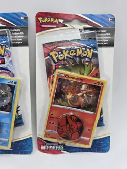 Pokemon: Battle Styles Blister Pack- Charmander & Arrokuda -NEW/SEALED- (x2) 🔥 - Image 5