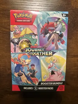 Pokemon TCG Scarlet and Violet Journey Together Booster Bundle New and Sealed - Image 1