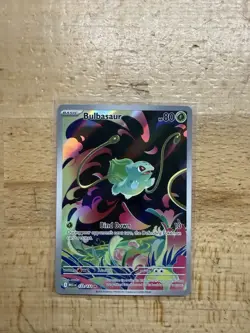 Bulbasaur 133/132 Mega Evolutions Illustration Rare Pokemon TCG English NM - Image 1