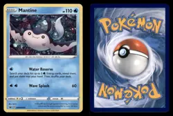 Mantine SWSH026 Holo Promo Sword & Shield Promo Pokemon TCG NM - Image 3