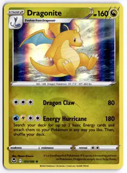 Dragonite 131/195 Pokemon SWSH12: Silver Tempest LP - Image 1