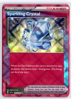 Sparkling Crystal 142/142 Holo Pokemon SV07: Stellar Crown NM - Image 1
