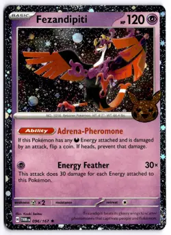 Fezandipiti (Cosmos Holo) 096/167 Pokemon Trick or Trade BOOster 202 - Image 1