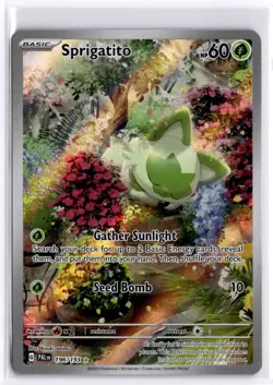 Sprigatito 196/193 Pokemon SV02: Paldea Evolved NM - Image 1