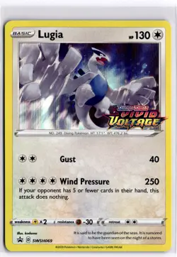 Lugia - (Prerelease) SWSH069 Holo Pokemon SWSH: Sword & Shield Promo Car - Image 1
