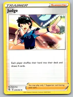 Judge 235/264 Uncommon Fusion Strike Pokemon Near Mint - Image 1
