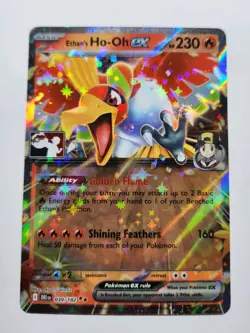 Ethan's Ho-Oh ex 039/182 DRI Play! Pokemon Stamp Prize Pack Series 8 - Image 1