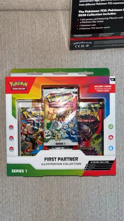 Pokemon First Partner Illustration Collection + Pokemon Day 2026 Box Lot Sealed - Image 3