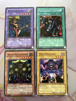 Yugioh Metal Raiders “Vintage” 4 Card lot - Image 1