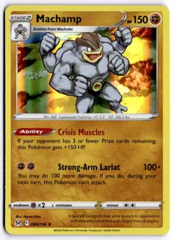Machamp 088/196 Holo Pokemon SWSH11: Lost Origin LP - Image 1
