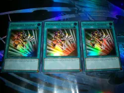3x Emergency Teleport 1st Edition Ultra Rare RA02-EN053 Yu-Gi-Oh! - Image 1