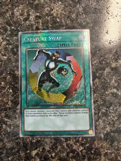 Yugioh Creature Swap - RA03-EN120 - Platinum Secret Rare - NM - Image 1