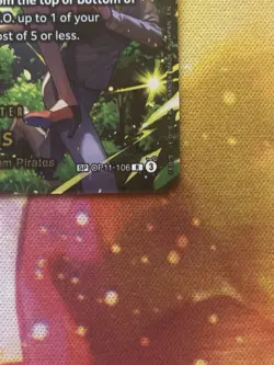 Bandai One piece TCG Kami’s Island Zeus OP11-106 R SP 2000 Power - Image 5