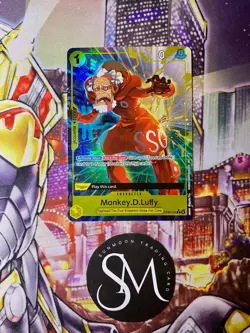 Monkey D Luffy ST29-012 Full Art Starter Deck 29: Egghead Foil OnePiece English - Image 1