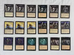 MTG Black Control Deck 60 Cards Ready to Play Drain Life Dark Ritual - Image 2