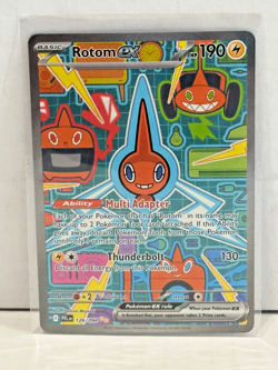 Rotom ex 126/094 Phantasmal Flames Pokemon Card Special Illustration Rare - Nm - Image 1