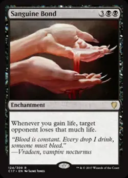 Sanguine Bond - Heavy Play MTG Commander 2017 - Image 1