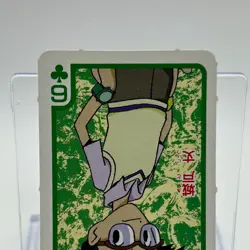 Joe Kido Digimon Adventure TV Magazine Trump Playing Card Spade 9 TCG Japan - Image 4