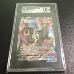 CGC Pristine 10 Umbreon VMAX TG23/TG30 Brilliant Stars Pokemon Card - Image 2