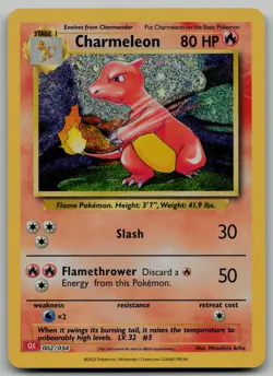 Charmeleon Classic Collection Trading Card Game Classic 002/034 NM - Image 1