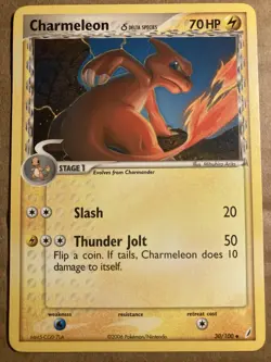 Charmeleon Pokemon Card Crystal Guardians 30/100 LP - Image 1