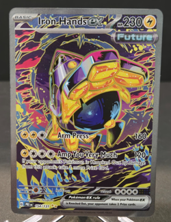 Iron Hands EX 154/131 Prismatic Evolutions GM Pokemon TCG Mint Condition Card - Image 2