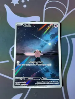 Cleffa - 202/197 - Obsidian Flames - Pokemon Illustration Rare Card NM TCG IR - Image 2