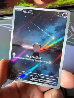 Cleffa - 202/197 - Obsidian Flames - Pokemon Illustration Rare Card NM TCG IR - Image 4