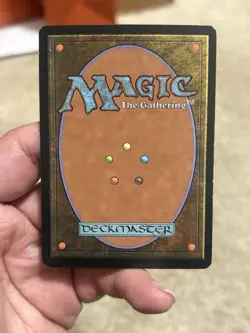 MTG 8th Edition City of Brass Land Foil Rare Card 322/350 MP/LP Condition - Image 2