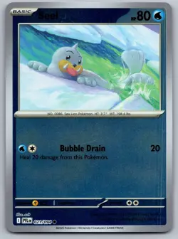 Pokemon Phantasmal Flames - Reverse Holo Seel 021 - Image 1