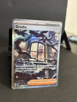 Pokemon TCG Grusha Paldea Evolved Trainer Holo Card 268/193 - Image 2