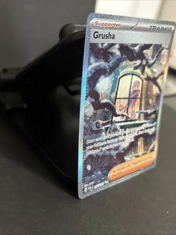 Pokemon TCG Grusha Paldea Evolved Trainer Holo Card 268/193 - Image 4