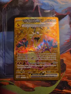 Charizard ex 228/197 Pokemon TCG SV03: Obsidian Flames DMG Binder Copy - Image 1