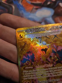 Charizard ex 228/197 Pokemon TCG SV03: Obsidian Flames DMG Binder Copy - Image 3