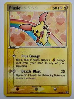 Plusle Common Pokemon Hidden Legends 69/101 LP/NM - Image 1