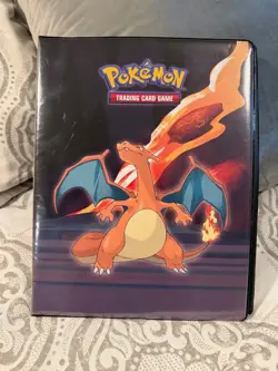 Ultra Pro Charizard TGC Pokemon 180 Card 9 Pocket Portfolio w/ 36 Vintage Cards - Image 1