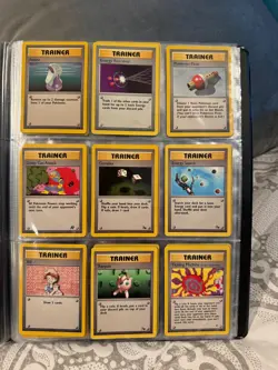 Ultra Pro Charizard TGC Pokemon 180 Card 9 Pocket Portfolio w/ 36 Vintage Cards - Image 5