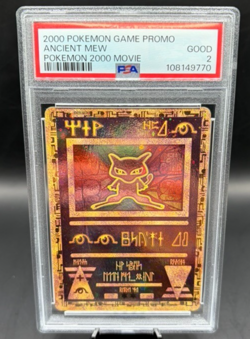 2000 Pokemon Movie Promo ANCIENT MEW PSA 2 GOOD WOTC Vintage - Image 1