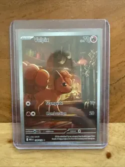 Pokemon TCG Vulpix Illustration Rare #138/132 Mega Evolutions NM/M - Image 1